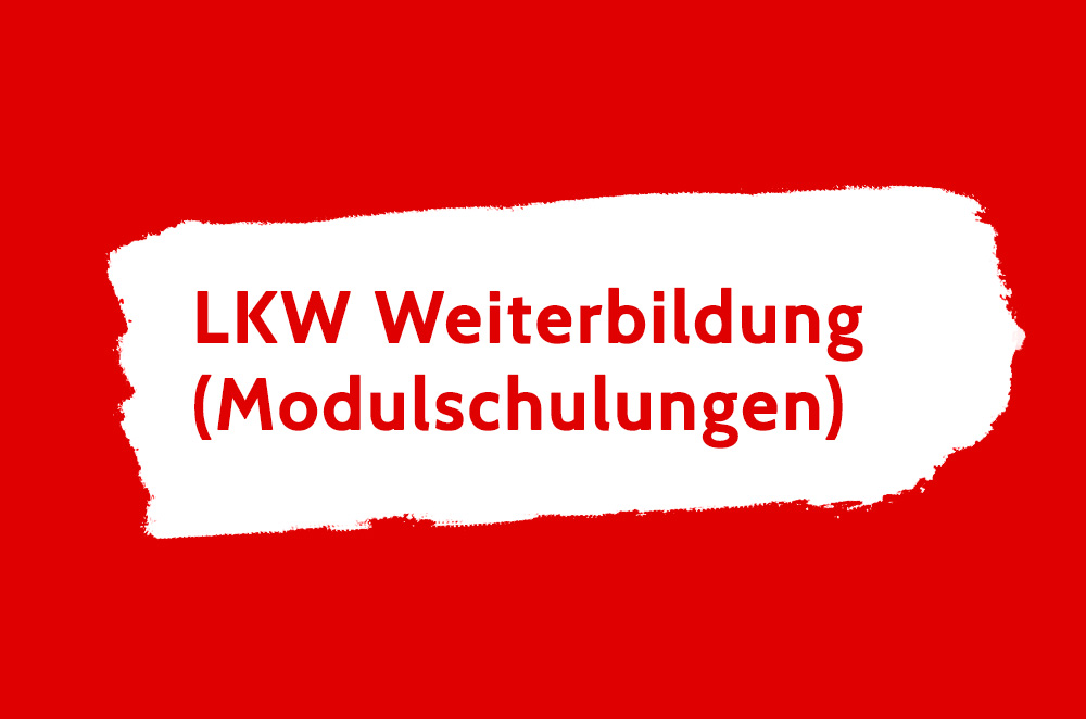 LKW Weiterbildung (Modulschulungen)